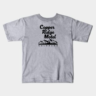 Copper Ridge Motel Colorado Kids T-Shirt